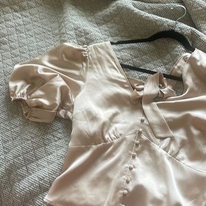 Abercrombie never worn silk shirt